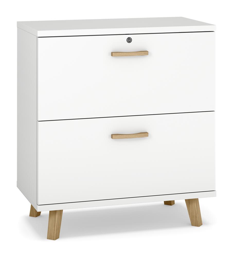 Hangmappenkast SMART MODUL | wit | 2 lades