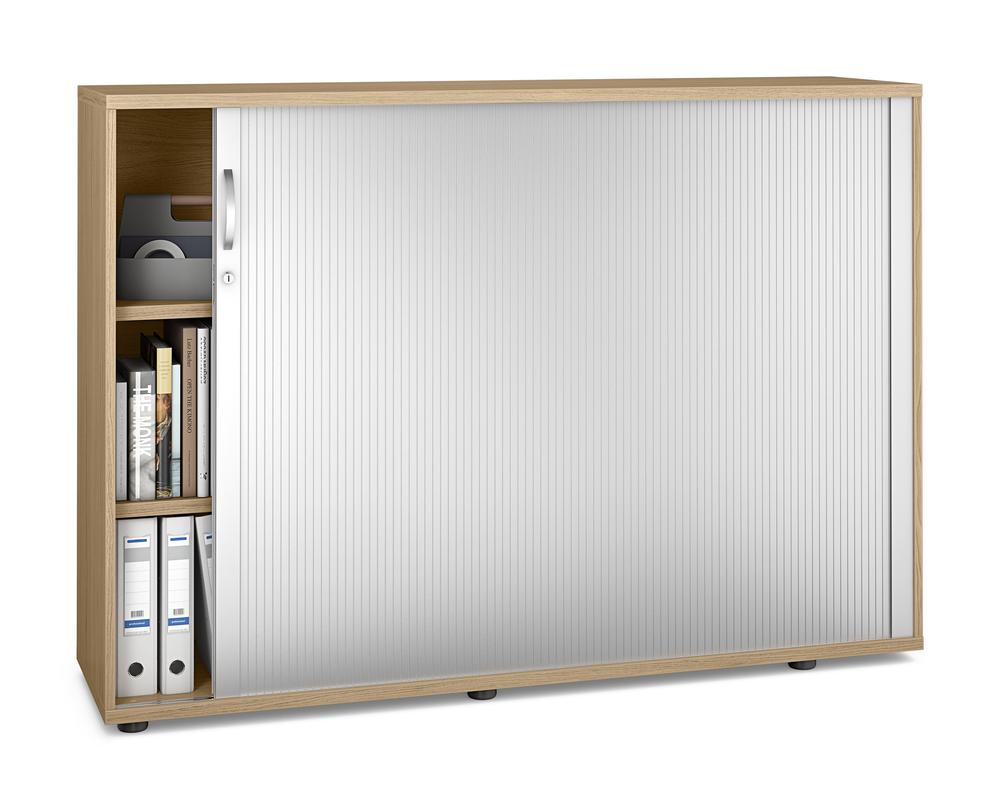 Roldeurkast PROFI MODUL | licht eik | 1600 | 1140 mm (3 OH)