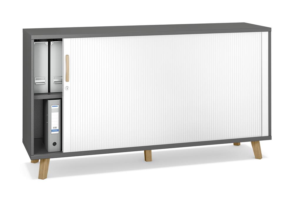 Roldeurkasten SMART MODUL | antraciet | 1600 | 885 mm (2 OH)