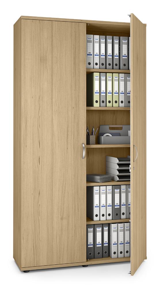 Draaideurkast PROFI MODUL | licht eik | 1200 | Deurstop midden | 2250 mm (6 OH)
