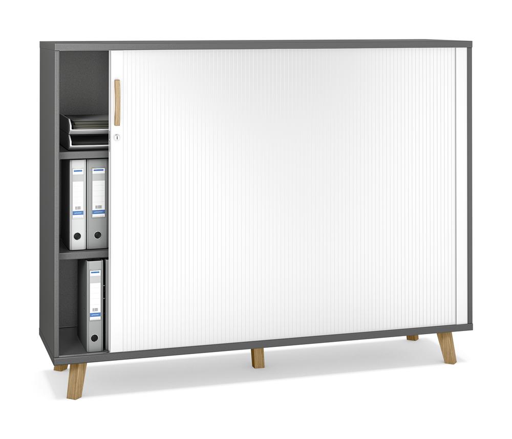 Roldeurkasten SMART MODUL | antraciet | 1600 | 1245 mm (3 OH)