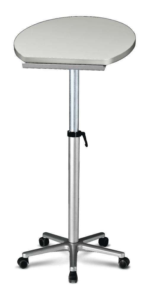 Ergonomische lessenaar met wielen | lichtgrijs