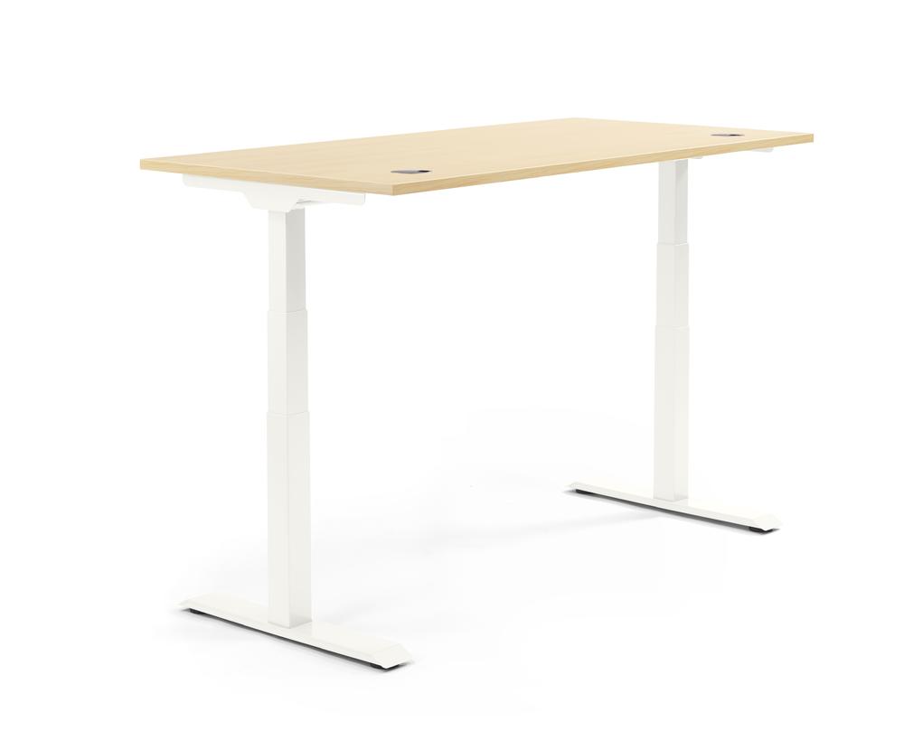 Verstelbare bureau FLEX MODUL | esdoorndecor | 2000 | wit