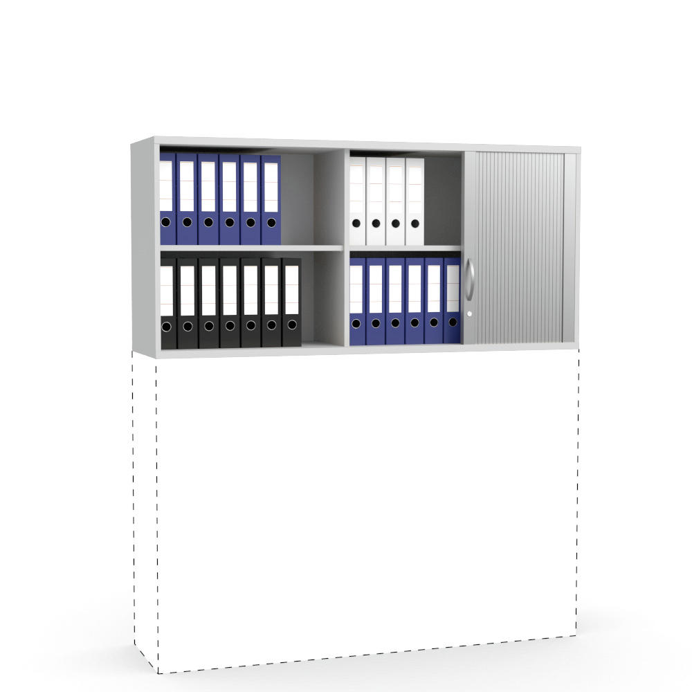 Opzetroldeurkast PROFI MODUL | lichtgrijs | 1600