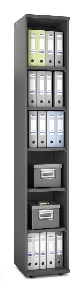 Rek PROFI MODUL | antraciet | 400 | 2250 mm (6 OH)