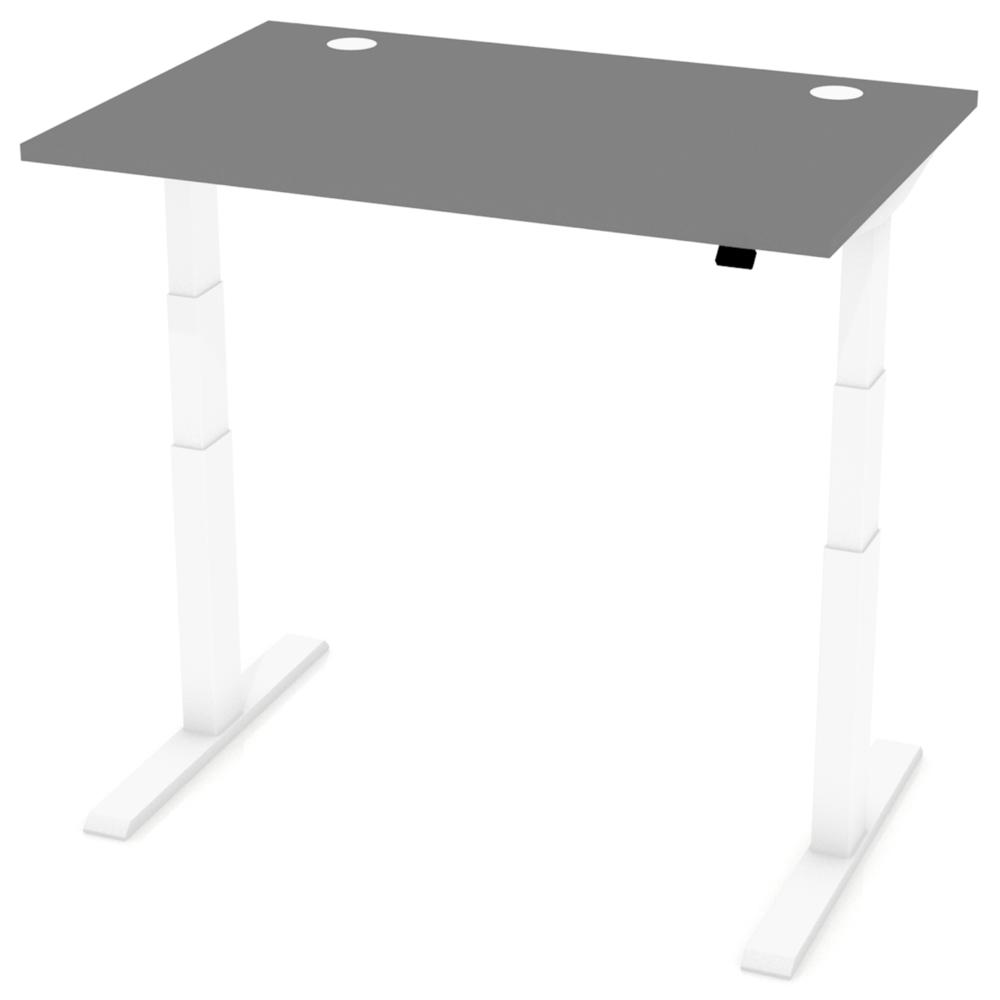 Zit-/stabureau Comfort EVO | antraciet | 1200 | wit