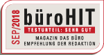 Testurteil: sehr gut Testurteil: sehr gut