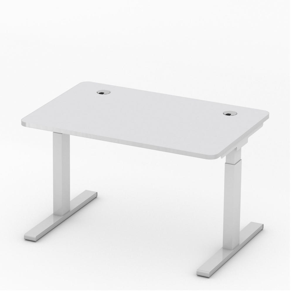 Bureau iMODUL | lichtgrijs | 1200 | rechthoek
