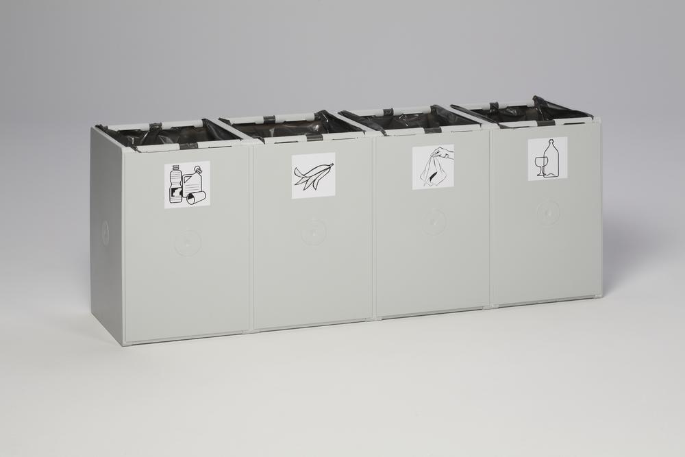 Afvalscheidingssysteem T6000 | 4 bakken