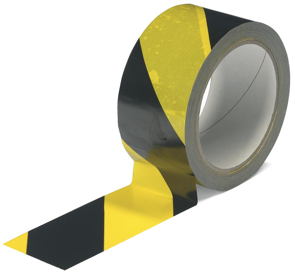 PVC-waarschuwingstape, geluidsarme tape | Zonder opdruk