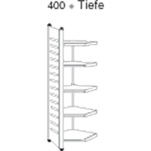 Stalen schroefrek STE 1500 | 2200 | Hoekveld | 400 | 600
