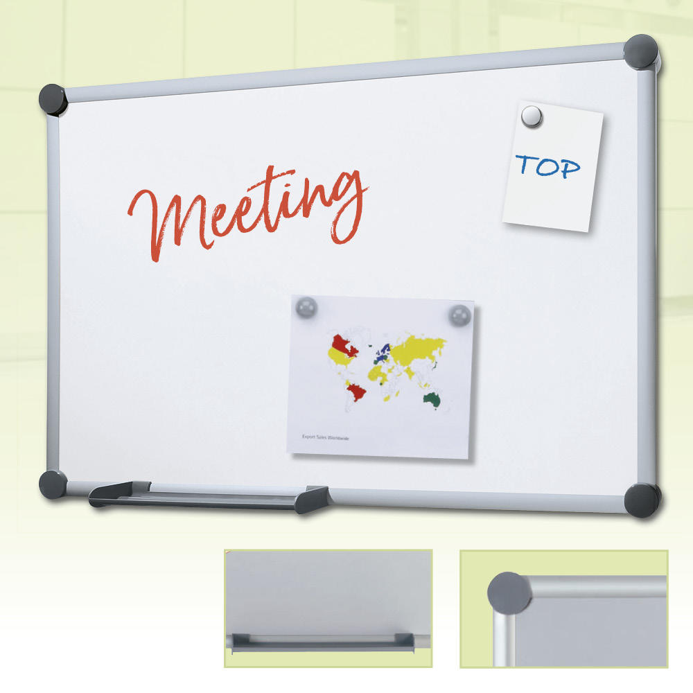 Whiteboard EXZENTER standaard + toebehoren