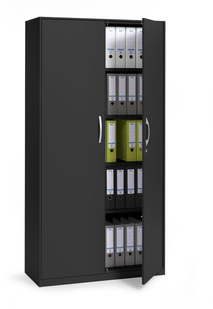 Draaideurkast BASE LINE - PRO | zwart | 800 | zwart