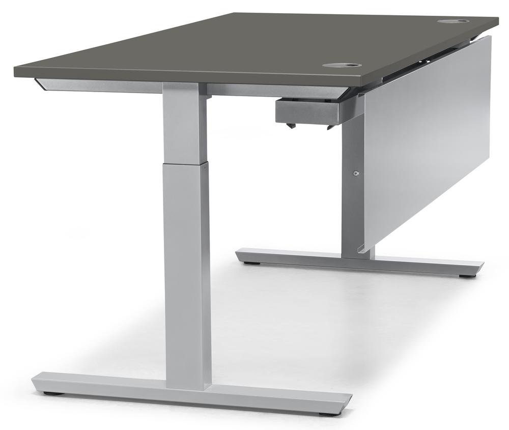 Bureau PROFI MODUL | antraciet | 1200 | aluzilver