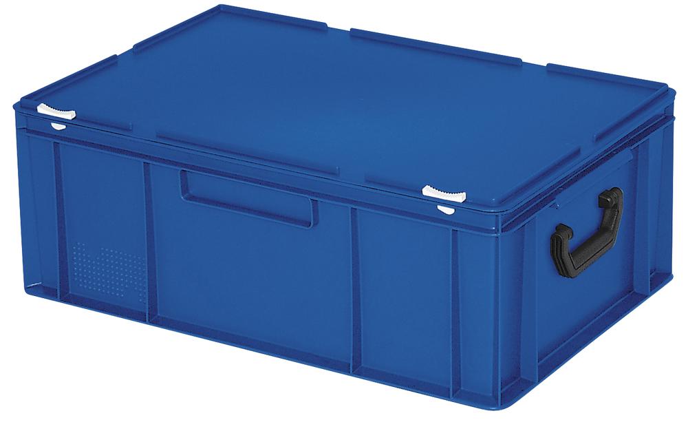Eurokoffer | blauw | B 400 x H 230 x L 600 mm | 43,00