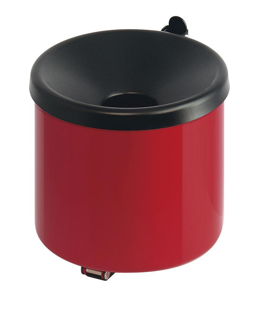 Brandwerende wandasbak | rood