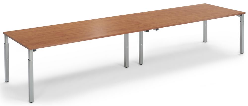 Conferentietafel-Systeem MODUL | calvados | 4000 | 1000 | aluzilver RAL 9006