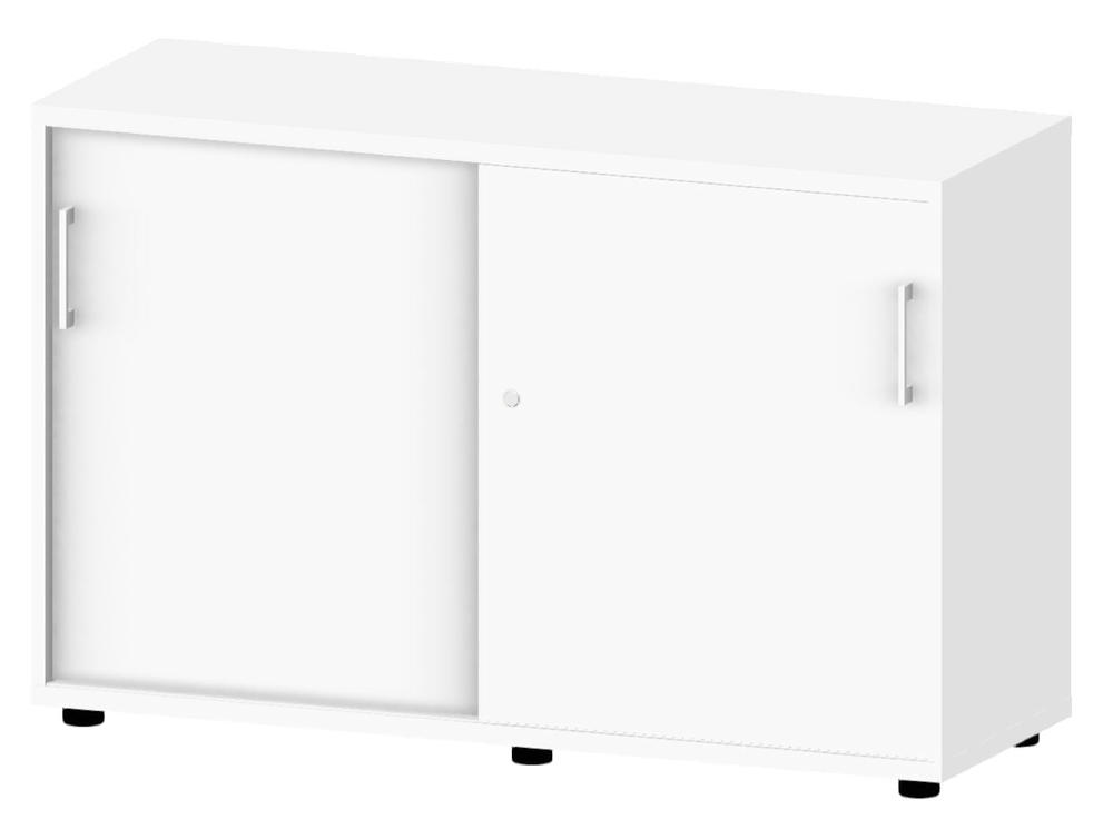 Schuifdeurkast DELUXE | wit | 1200 | 780 mm (2 OH)