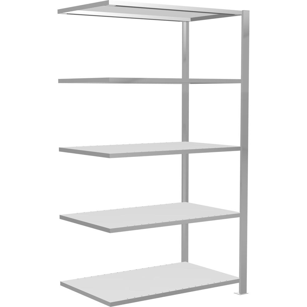 Klikrek ST 3000 | lichtgrijs RAL 7035 | 1800 | met middenaanslag | 1000 | dubbelzijdig
