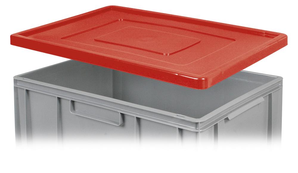 Klemdeksel | rood