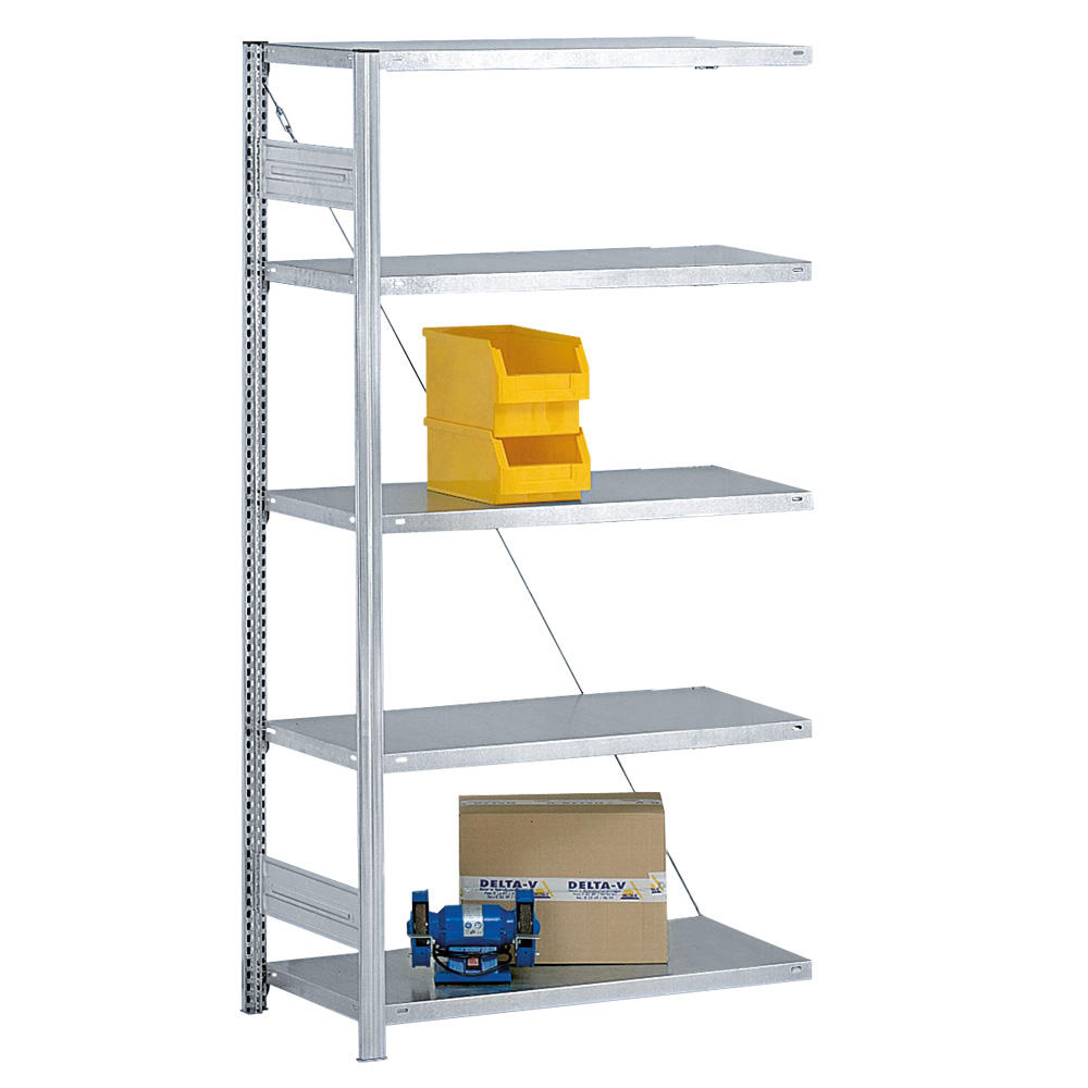 Rvs klikrek - Aanbouwrek | 1750 | 600