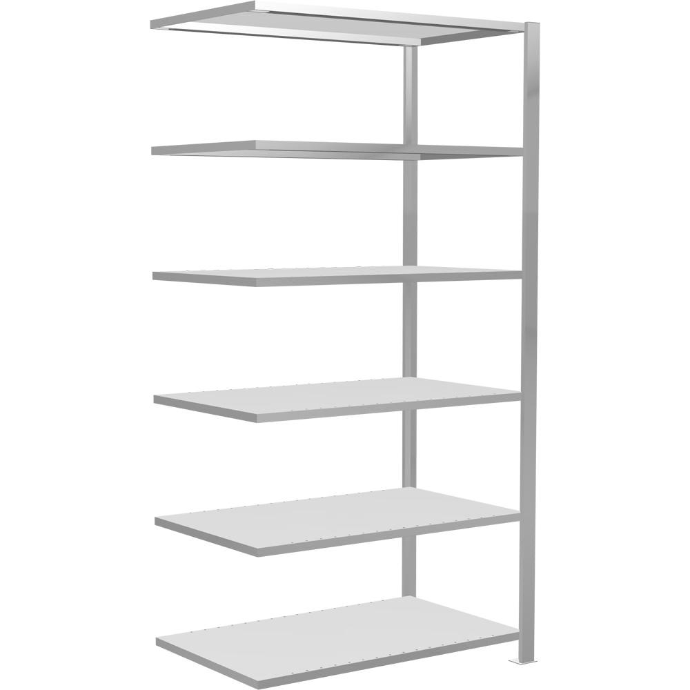Klikrek ST 3000 | lichtgrijs RAL 7035 | 2000 | zonder middenaanslag | 1000 | dubbelzijdig