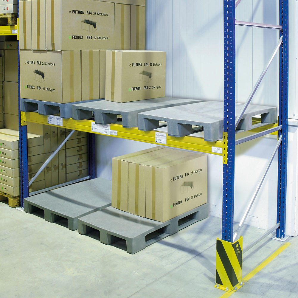 Pallet voor zware lasten sleden euromaat gladde afwerking | gladde afwerking, laadvermogen min.1000kg