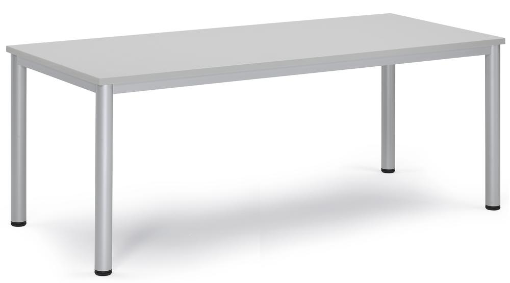 Vergadertafel BASE-MODUL Q | lichtgrijs | 1800 | 800