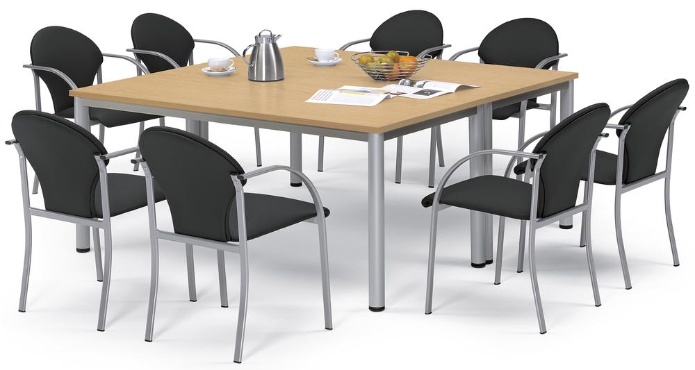 SET AANBIEDING conferentietafel + stoelen | beukdecor