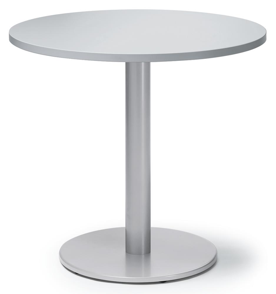 Vergader- en conferentietafel MODUL | lichtgrijs | aluzilver RAL 9006 | 800