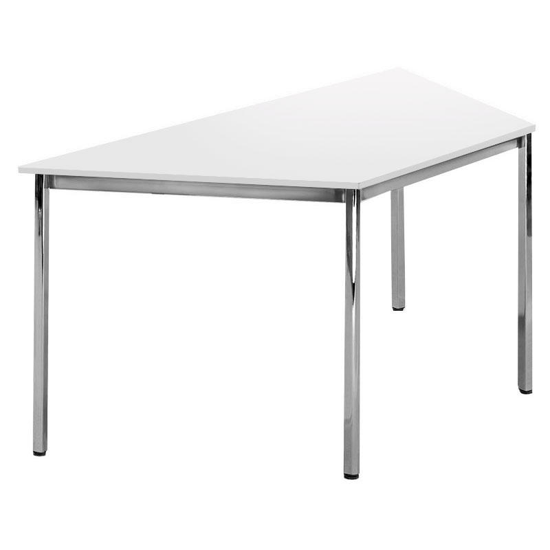 Vergadertafel BASE-MODUL | wit | 1600 | 690 | trapezium