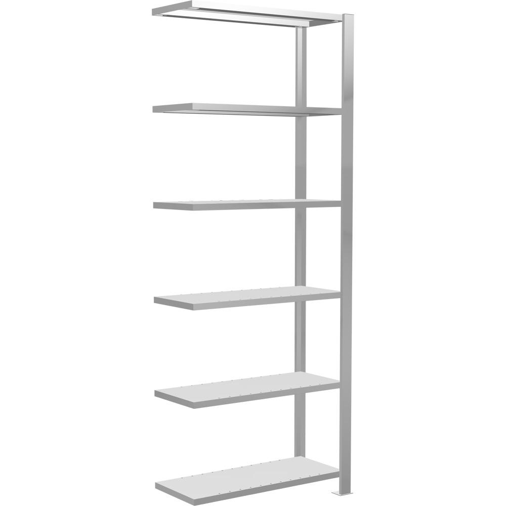 Klikrek ST 3000 | lichtgrijs RAL 7035 | 2000 | zonder aanslaglijst | 750 | enkelzijdig