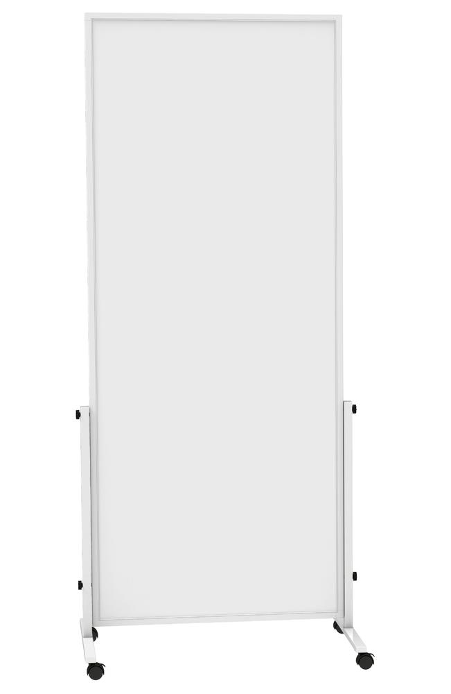 Mobiel whiteboard, dubbelzijdig bruikbaar | 750
