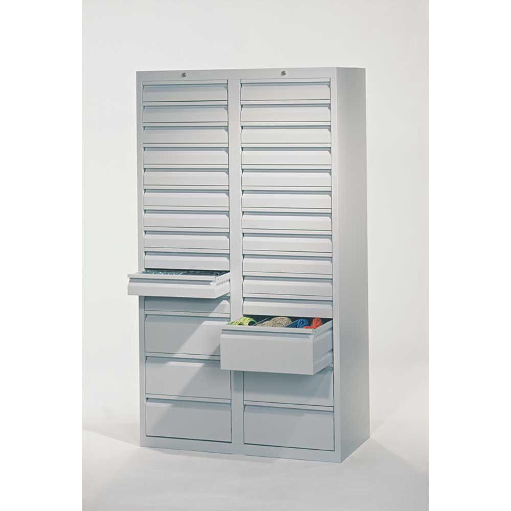 Dossierkast SB 200 | lichtgrijs RAL 7035 | 1000 | 28 lades