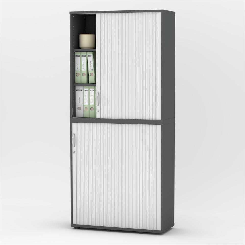 Opzetroldeurkast PROFI MODUL | antraciet | 1000 | 1140 mm (3 OH)