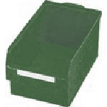 Magazijnbakkensysteem SB 2000, maat 1 | groen | B 300 x H 250 x L 500 mm