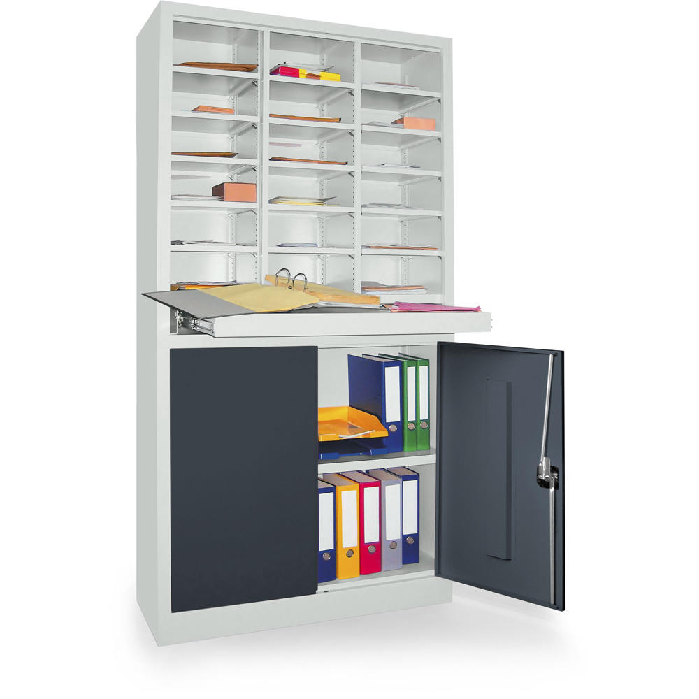 Opbergrek met kast | antracietgrijs RAL 7016