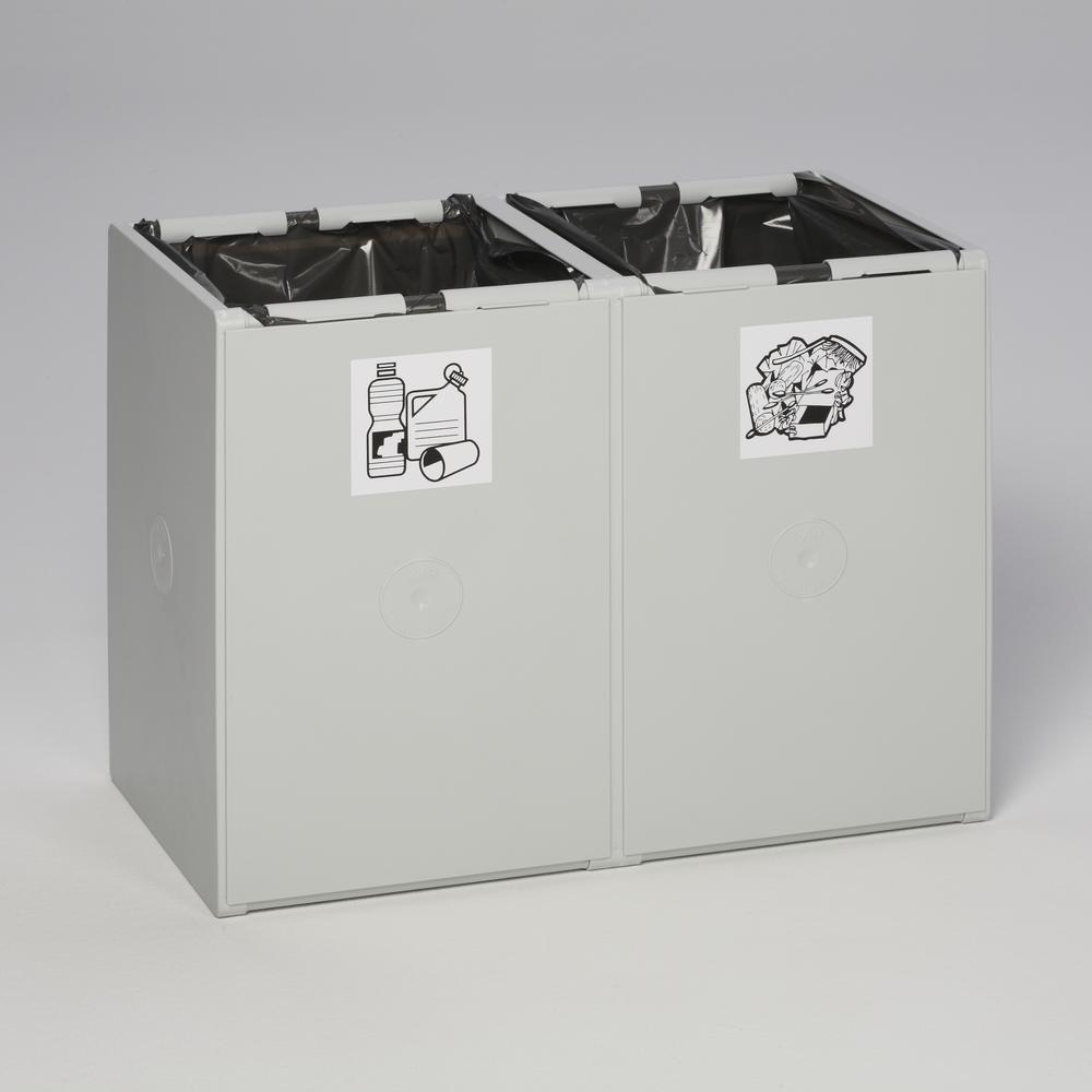 Afvalscheidingssysteem T6000 | 2 bakken