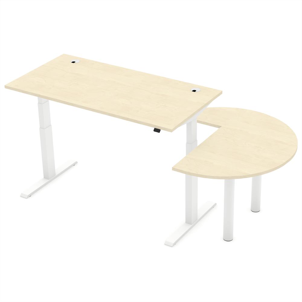 Aanbouwbladen 3/4-cirkel | esdoorndecor | wit | aanbouwblad 3/4 circle