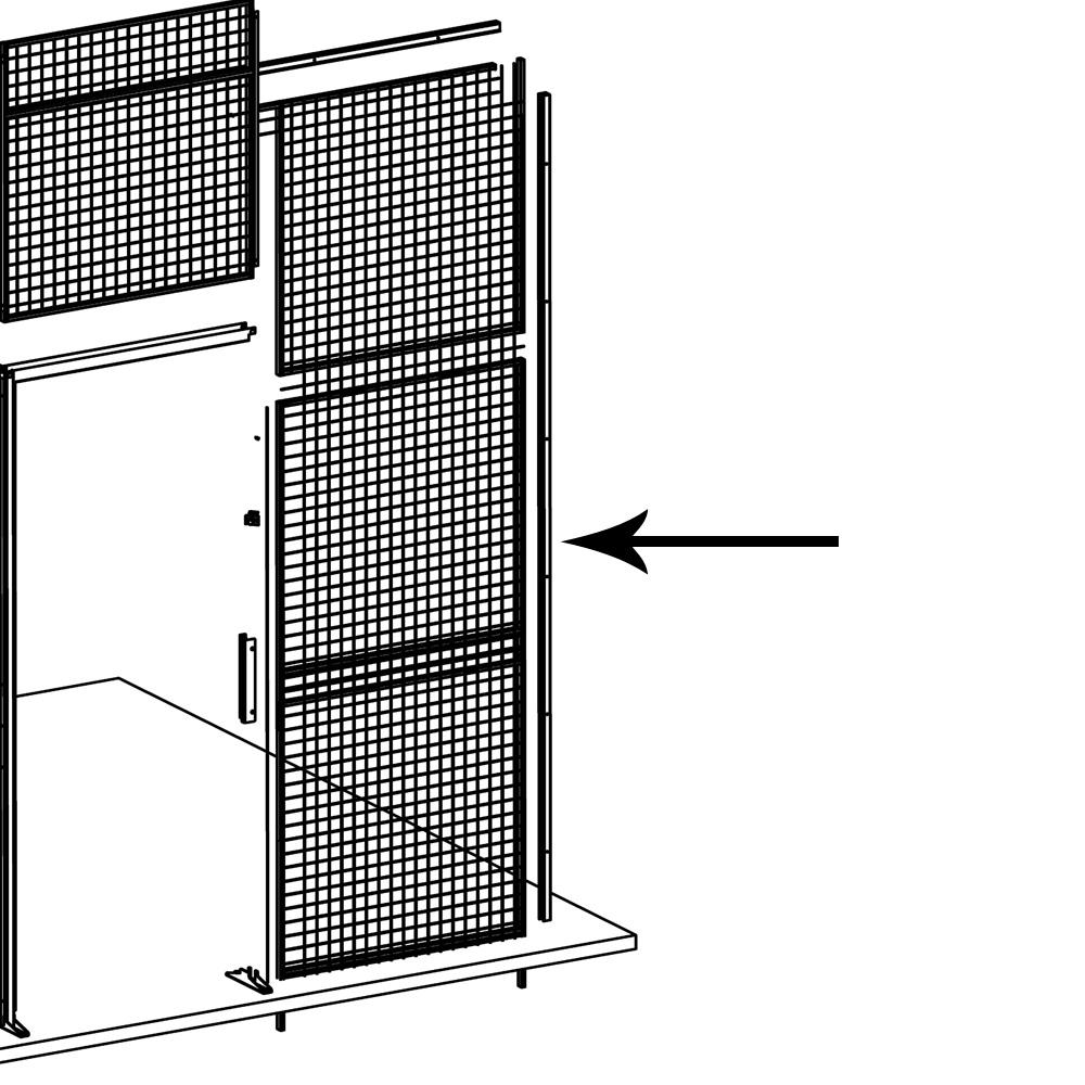 Afsluitstang 25 x 15, eindstuk of voor maatwerk