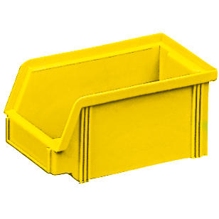 Magazijnbakkensysteem SB 1000 | geel | 77 | 100 | 170 | VE | 1,00