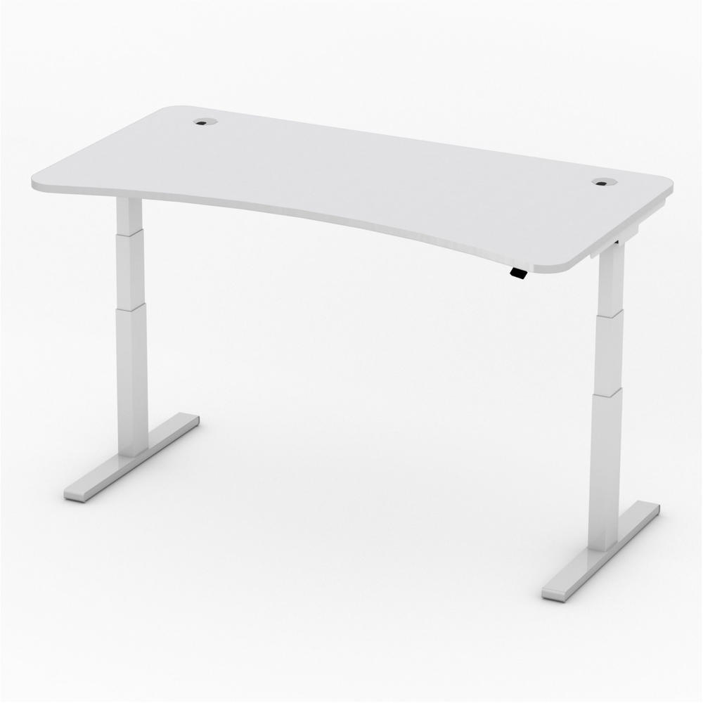 Verstelbare bureau iMODUL | lichtgrijs | 2000 | cockpit