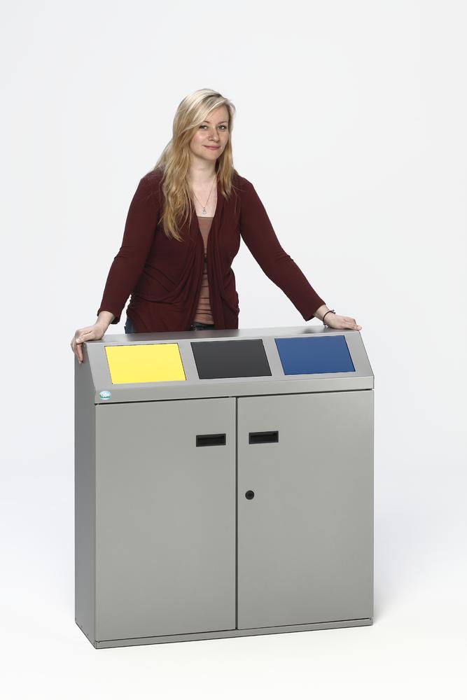 Afvalscheidingssysteem 3x 50 l | 3 x 50 liter