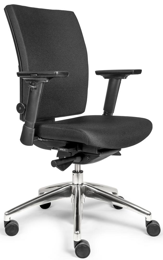 Draaistoel VERONA DELUXE incl. armleggers | stof