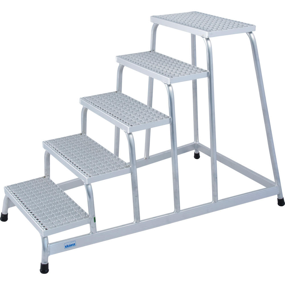 Montagetrap Stabilo met roostertreden, 5 treden | 3000