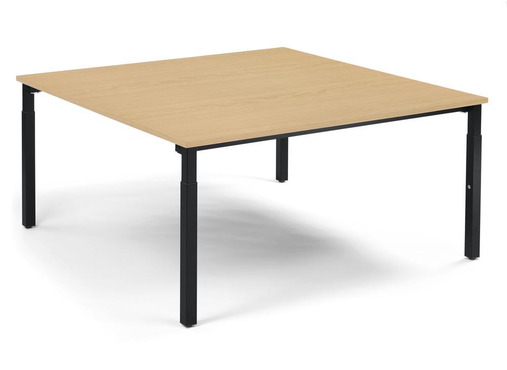 Conferentietafel-Systeem MODUL | beukdecor | 1600 | 1600 | zwart RAL 9005