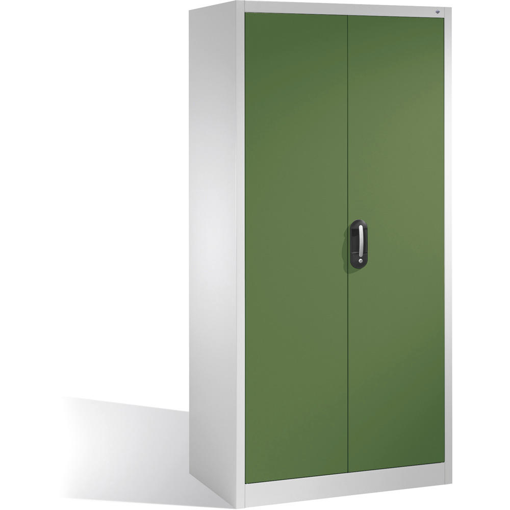Universele kast SYSTEM ERGO-LOCK | resedagroen RAL 6011 | 930 | 600