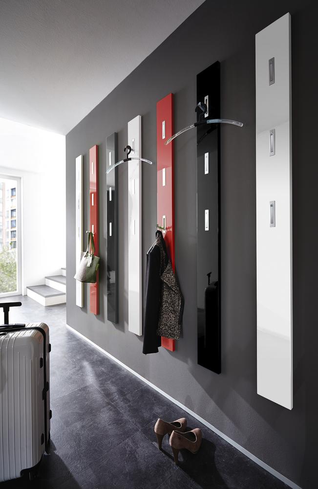 Garderobepaneel Detroit | zwart