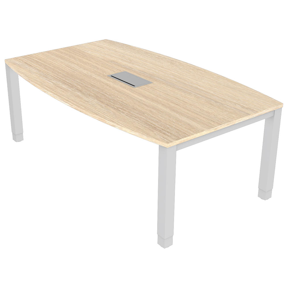 Conferentietafel MANAGEMENT 2 | licht eik | 2000