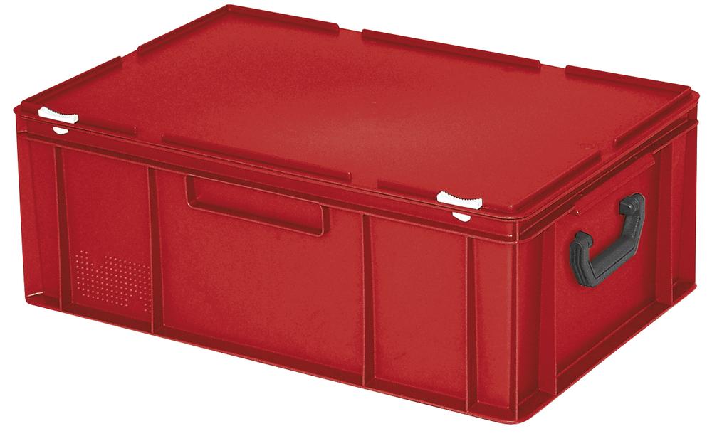 Eurokoffer | rood | B 400 x H 230 x L 600 mm | 43,00